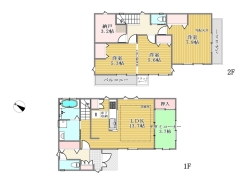 間取り図■日野市石田1　中古戸建■
