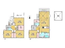 間取図■府中市幸町1丁目　新築戸建て■
