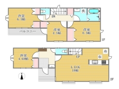 間取り図■立川市幸町5　新築一戸建て■