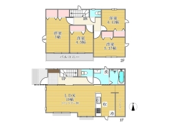 間取り図■立川市幸町5　新築一戸建て■