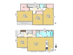 間取り図■立川市幸町5　新築一戸建て■
