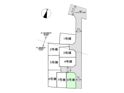 8号地区画図■立川市栄町2丁目　売地■