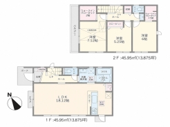 間取り図■日野市新井1　新築一戸建て■