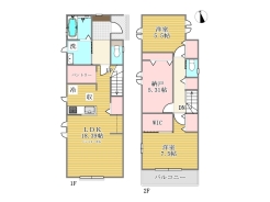 間取り図■八王子市打越町　新築一戸建て■