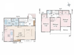 間取り図■小金井市貫井南町5　新築一戸建■