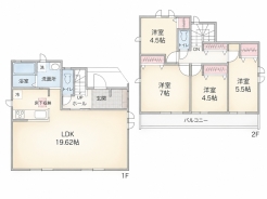 A号棟間取り図■立川市幸町5　新築一戸建て■