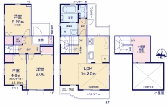 間取図■立川市栄町2丁目　新築戸建て■