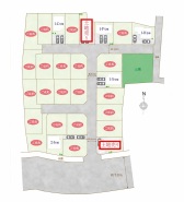 区画図■日野市上田　新築一戸建て■