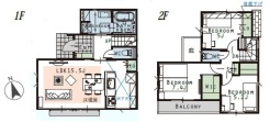 1号棟間取り図■府中市晴見町3　新築一戸建て■