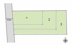 区画図■小金井市貫井北町3 新築一戸建て■