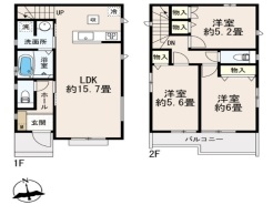 間取り図■小平市上水南町2　新築一戸建て■