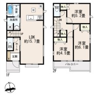 間取り図■小平市上水南町2　新築一戸建て■