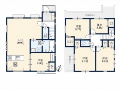 間取り図■国分寺市西町3　新築一戸建て■