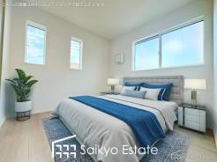 2面採光で明るく風通しも良好です！天気の良い日は是非窓を開けて空気の入れ替えをしてみるのはいかがでしょうか♪※家具類はCG加工しています。
