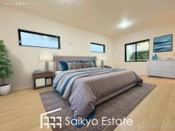 1階9.6帖の洋室は間仕切りにより2部屋へと変更可能です！