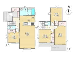 参考プラン例（間取り図）