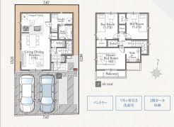 間取り図（2号棟）
