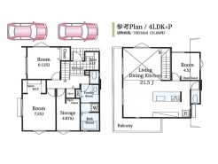 参考プラン間取り