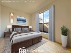 居室が3部屋ございますので、プライベートを分けてのんびりお寛ぎいただけます♪