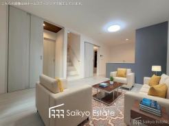 開放感と採光にこだわった広々LDKです。陽光いっぱいの空間で家族団らんの時間も増えそうですね！※家具類はCG加工しています。
