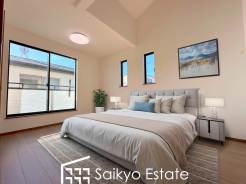 居室は3部屋あり、子供部屋や収納部屋などライフステージに合わせてご利用いただけます。※家具類はCG加工しています。