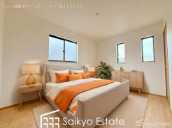 2面採光で明るく風通しも良好です！天気の良い日は是非窓を開けて空気の入れ替えをしてみるのはいかがでしょうか♪※家具類はCG加工しています。
