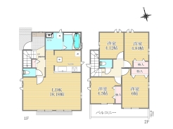 間取り図（1-J号棟）