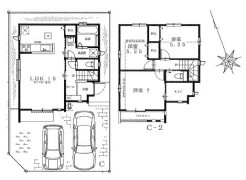 延床面積約81.36ｍ2、参考建物価格1400万円より承ります。土地＋建物参考プラン価格8390万円（税込）
