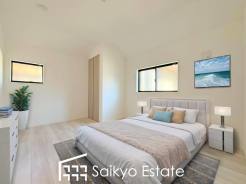 クローゼット付きの居室が3部屋ございますので、書斎や子供部屋、収納部屋などライフステージに合わせてご利用いただけます。※家具類はCG加工しています。
