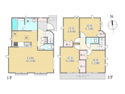 間取り図（A号棟）

