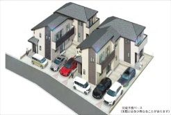 小田急線「狛江」駅徒歩20分、京王線「国領」駅徒歩20分！2路線が利用可能です！2026年4月完成予定・同施工のモデルハウスご案内可能です！