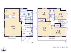 間取り図（1号棟）