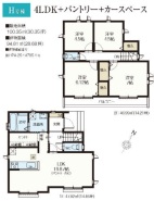 間取り図（H号棟）
