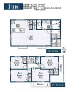 間取り図（1号棟）