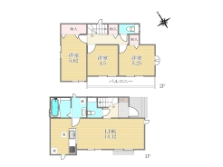 参考プラン例（間取り図）A区画