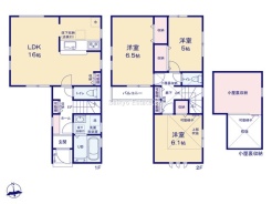 間取り図（1号棟）
