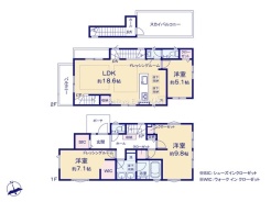 間取り図(2号棟)