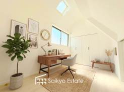 窓と収納のある洋室が3部屋ございますので、プライベートを分けてのんびりお寛ぎいただけます♪※家具類はCG加工しています。