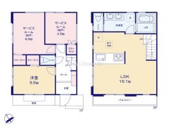 間取り図（1号棟）