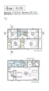 間取り図（4号棟）
