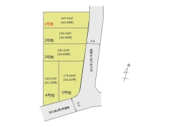 区画図■八王子市弐分方町　土地■