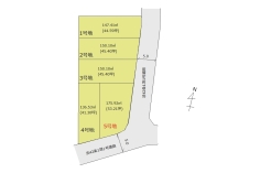 区画図■八王子市弐分方町　土地■