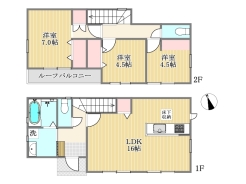 間取り図■八王子市川口町　新築一戸建て■