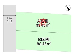 全体区画図■小金井市中町2　新築一戸建て■