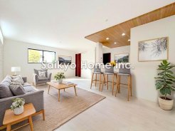 のびやかに広がるリビングは、一年を通して爽やかな光と風に癒される家族のなごみ空間です。※家具等はCG加工しております。■小平市学園東町　新築戸建て■