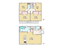 間取り図■三鷹市大沢5　新築一戸建て■