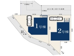 区画図■世田谷区上祖師谷6　新築一戸建て■