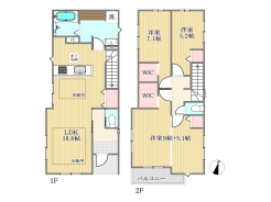 間取り図■八王子市廿里町　新築一戸建て■