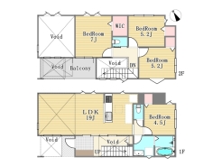 間取り図■小金井市中町１　新築一戸建て■