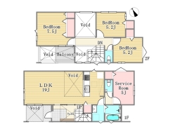 間取り図■小金井市中町1　新築一戸建て■